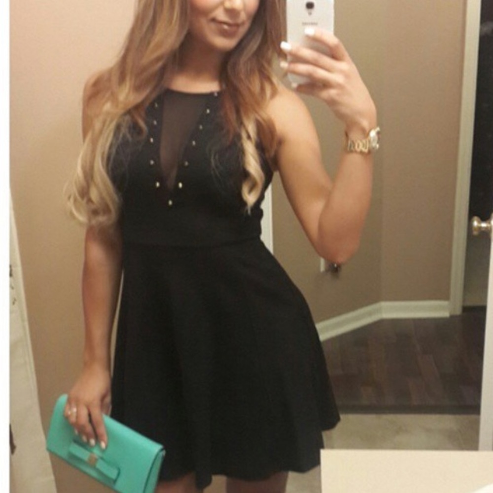 Express peplum dress